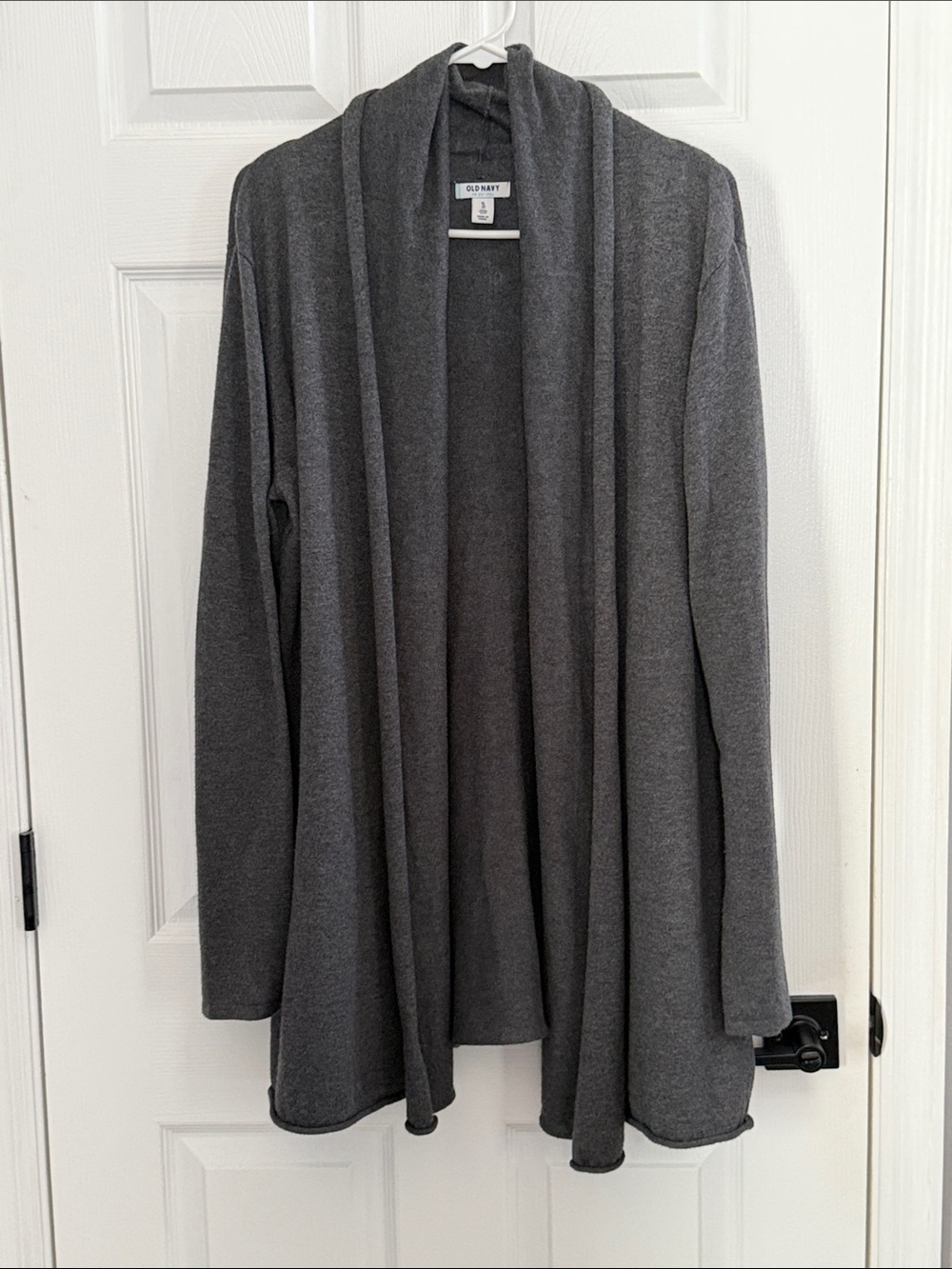 Old Navy Dark Charcoal Open-Front Women’s Cardigan